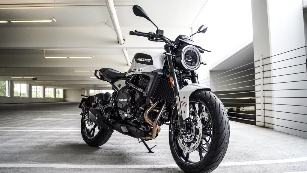 Moto Morini Seiemmezzo STR Vivid White