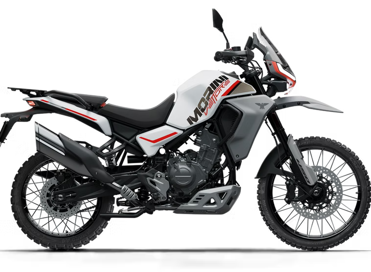 Moto Morini Vettore 450 White and Red