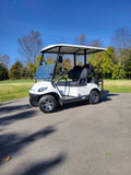 ICON G40 Gas Golf Cart White