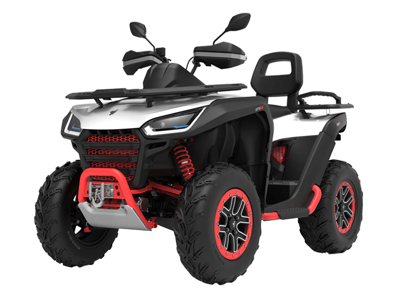 Segway Powersports Snarler AT6 L Electric White and Tensive O&R