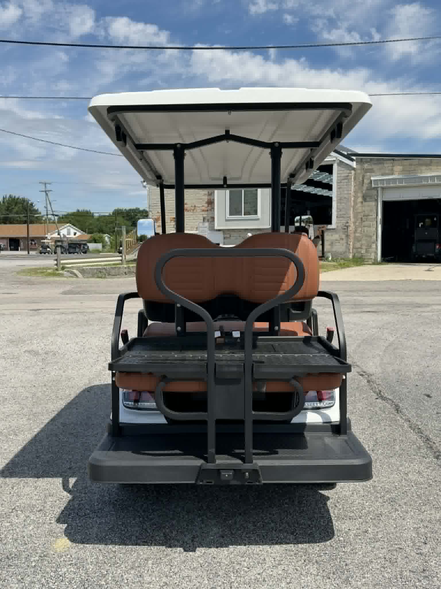 2025 ICON G40 Gas Golf Cart White