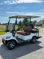 2025 ICON G40 Gas Golf Cart White