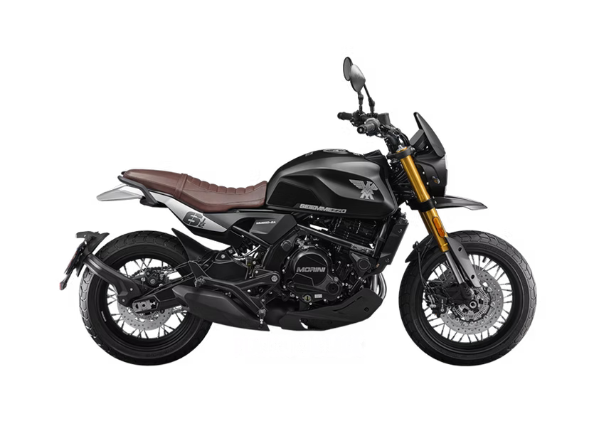 Moto Morini Seiemmezzo SCR Platinum Black