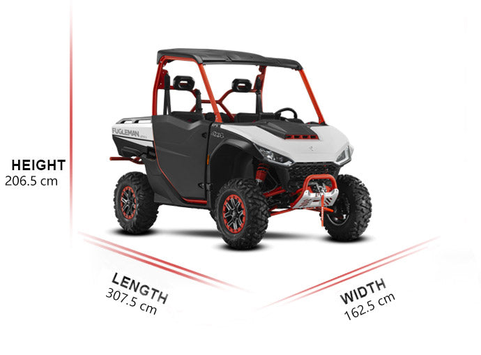 Segway Powersports Fugleman UT10 Bold Black