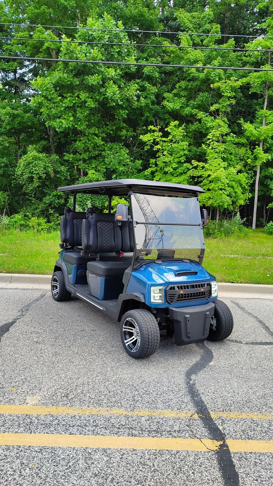 Relion EV Nomad RL4+ 210Ah Battery in Sapphire Blue