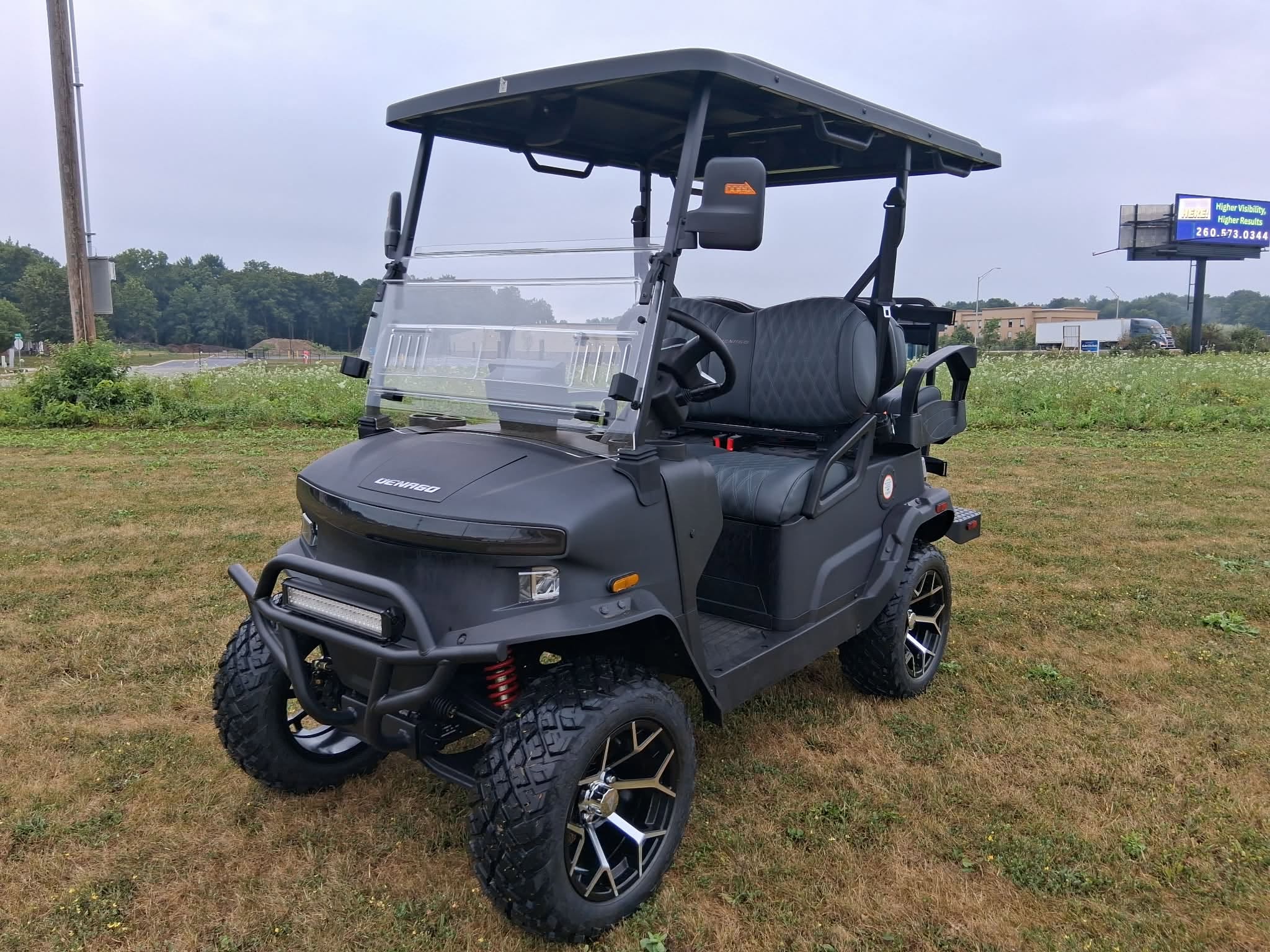 Gen 3 Denago EV Nomad XL in Matte Black