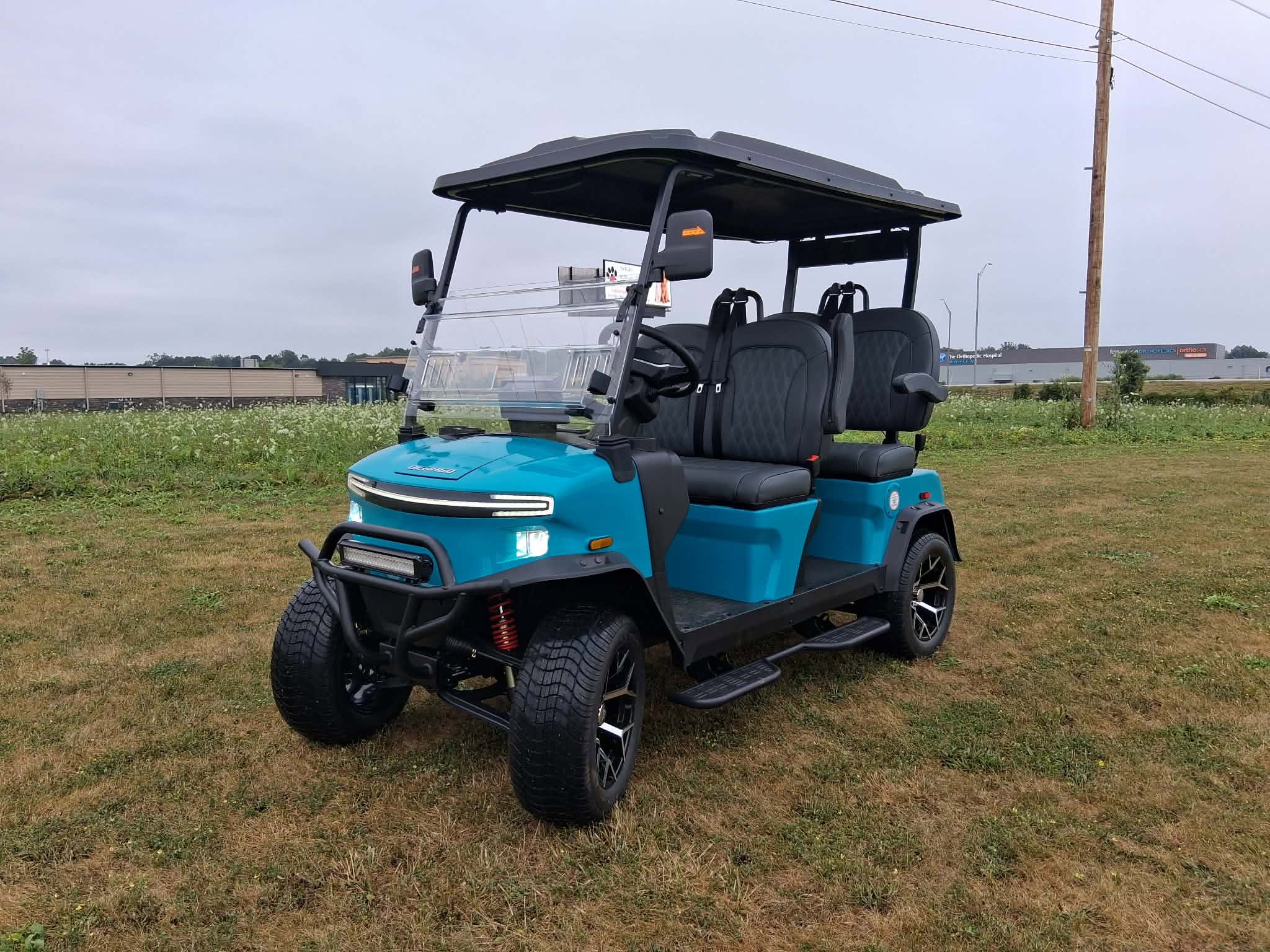 Gen 3 Denago EV Rover XL in Aqua