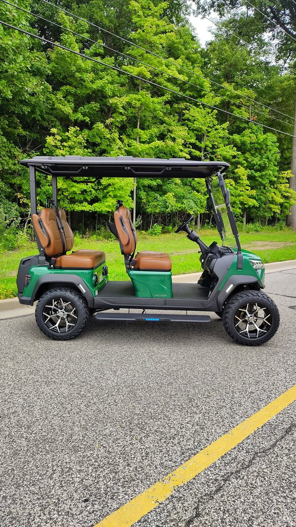 Greyson Skoll Lifted in Rich Green