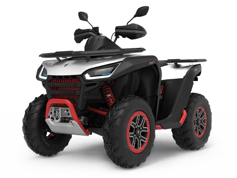 Segway Powersports Snarler AT6 S Electric White and Tensive O&R