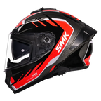 SMK Full Face Helmet Typhoon Aerot Red/Black GL 632