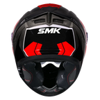 SMK Full Face Helmet Typhoon Aerot Red/Black GL 632