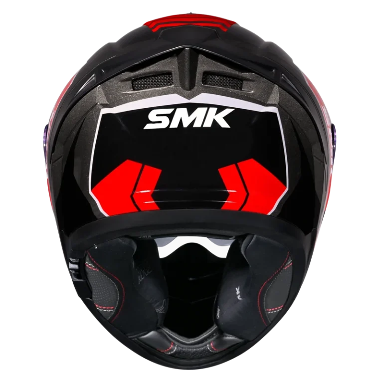 SMK Full Face Helmet Typhoon Aerot Red/Black GL 632