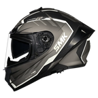 SMK Full Face Helmet Typhoon Aerot Grey/Silver MA 266