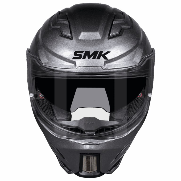 SMK Full Face Agner Solid Helmet Titanium GLDA 600