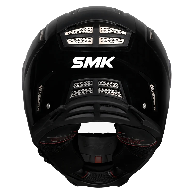 SMK Full Face Agner Solid Helmet Black GL 200