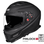 SMK Full Face Agner Solid Helmet Matte Black MA 200