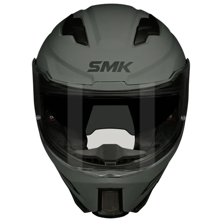 SMK Full Face Agner Solid Helmet Nardo Grey MA 200