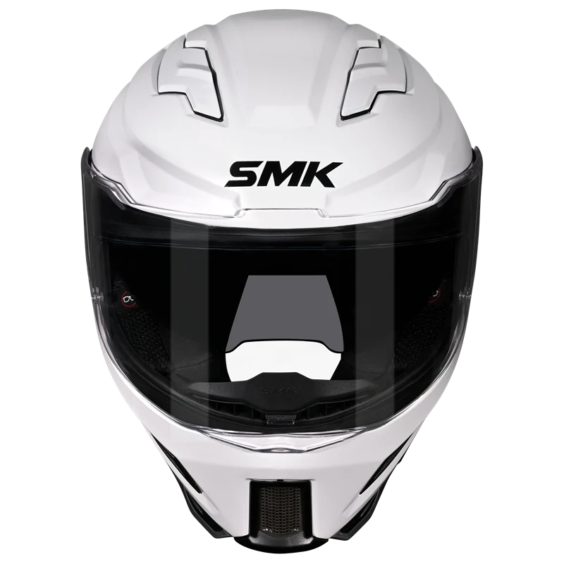 SMK Full Face Agner Solid Helmet White GL 100