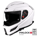SMK Full Face Agner Solid Helmet White GL 100