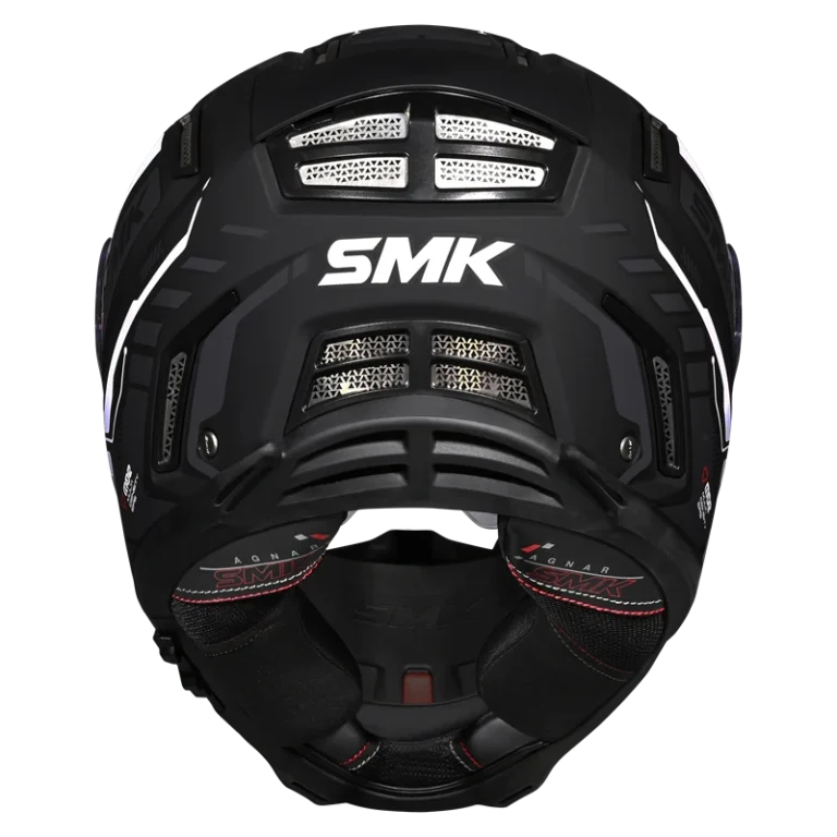 SMK Full Face Helmet Agnar Tektron Black MA 261