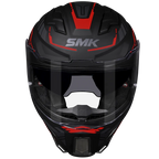 SMK Full Face Helmet Agnar Tektron Black/Red MA 263