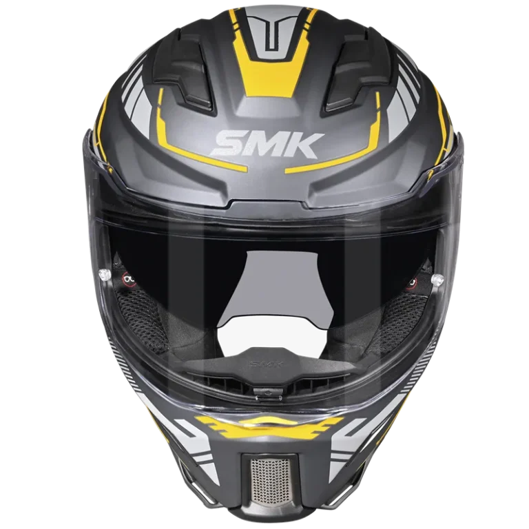 SMK Full Face Helmet Agnar Tektron Grey MA 664