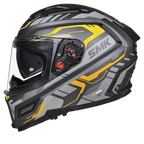 SMK Full Face Helmet Agnar Tektron Grey MA 664