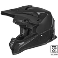 SMK Off Road Helmet Allterra Solid Black on Black MA 220