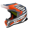 SMK Off Road Helmet Allterra Bulldozer Orange/Grey GL 617