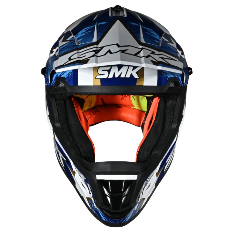 SMK Off Road Helmet Allterra Liberty Red/White/Blue GL 153