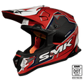 SMK Off Road Helmet Allterra Maverix Red/White GL 321
