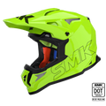 SMK Off Road Helmet Allterra Solid HI Vison HV 420