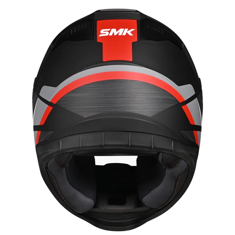 SMK Full Face Helmet Bionic Adult Kore Black/Orange MA 263