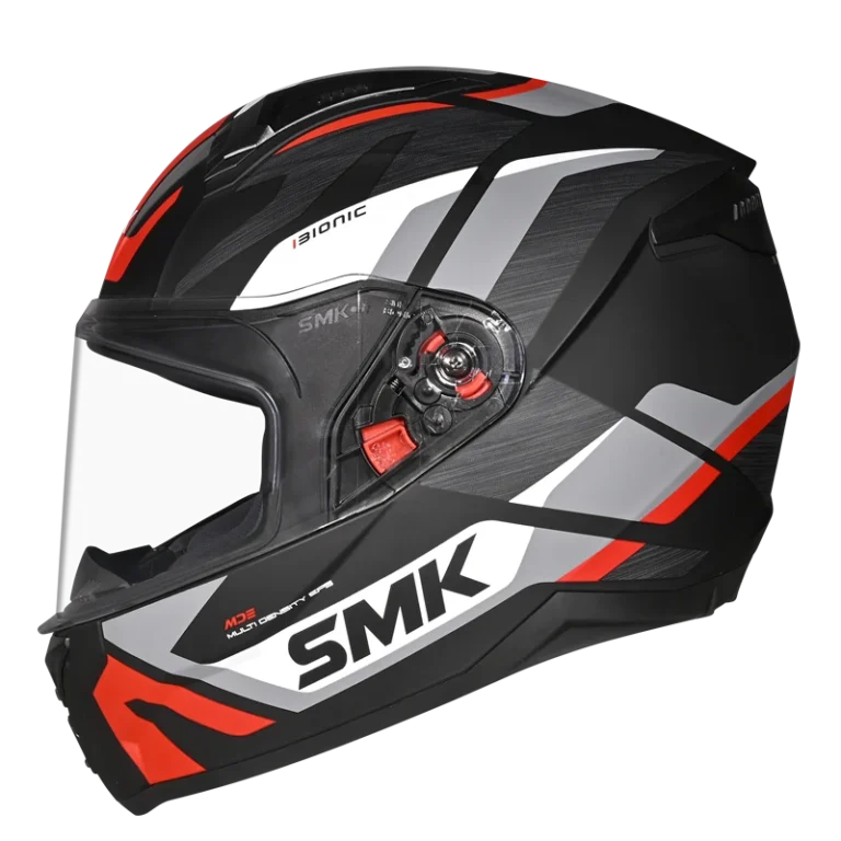 SMK Full Face Helmet Bionic Adult Kore Black/Orange MA 263