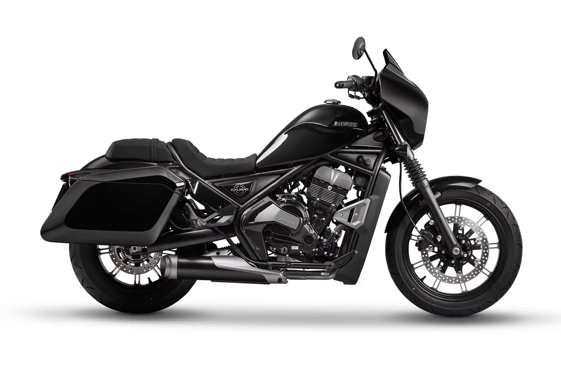 Moto Morini Calibro 700 Bagger Metallic Black
