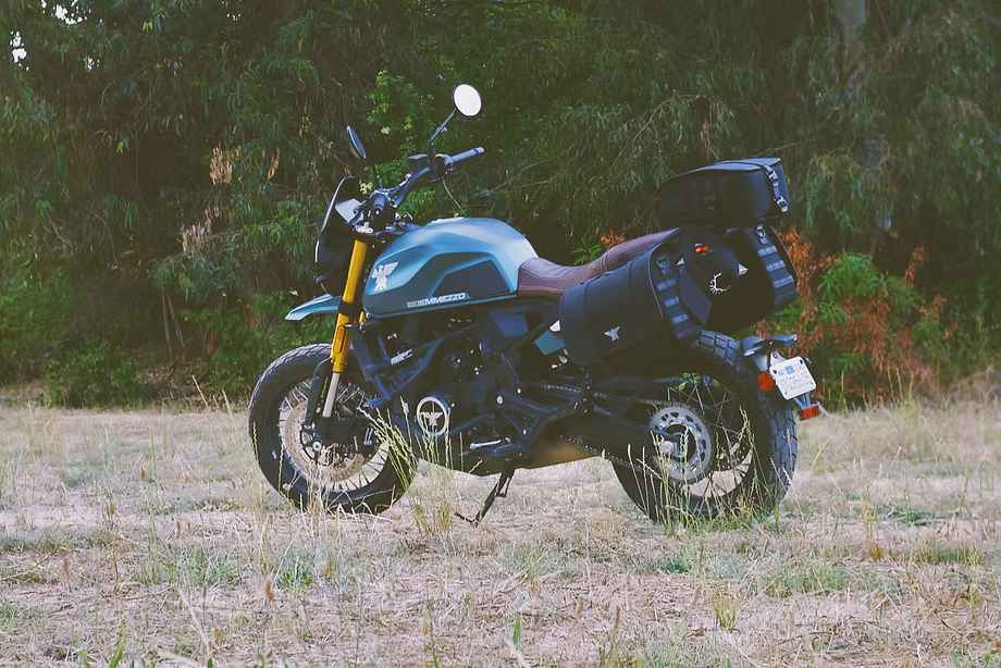 Moto Morini SCR Trek Boot Camp Green