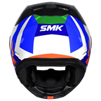 SMK Modular Helmet Gullwing Charger Blue/White GL 158