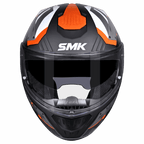 SMK Modular Helmet Gullwing Tekker White/Orange GL 217