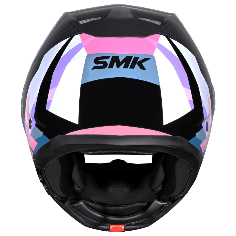 SMK Modular Helmet Gullwing Charger Pink/Black GL 219