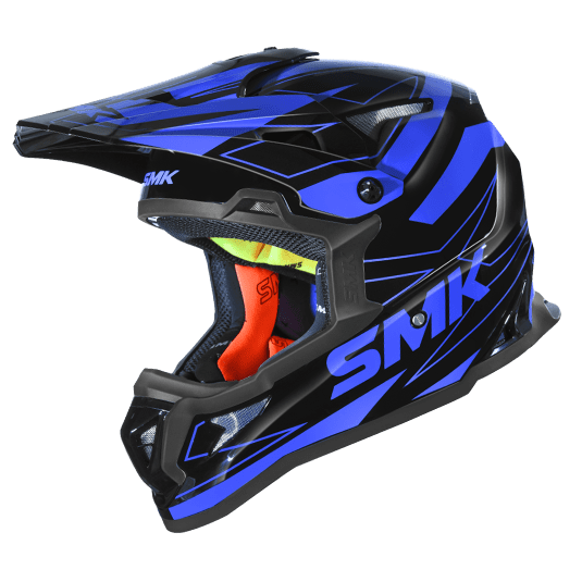 SMK Off Road Helmet Allterra Slope Black/Blue GL 250