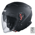 SMK Open Faced Helmet GTJ Solid Matt Black MA 200