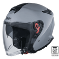 SMK Open Faced Helmet GTJ Solid Nardo Grey MA 600