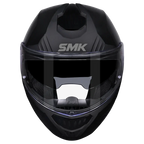 SMK Modular Helmet Gullwing Solid Black GL 200
