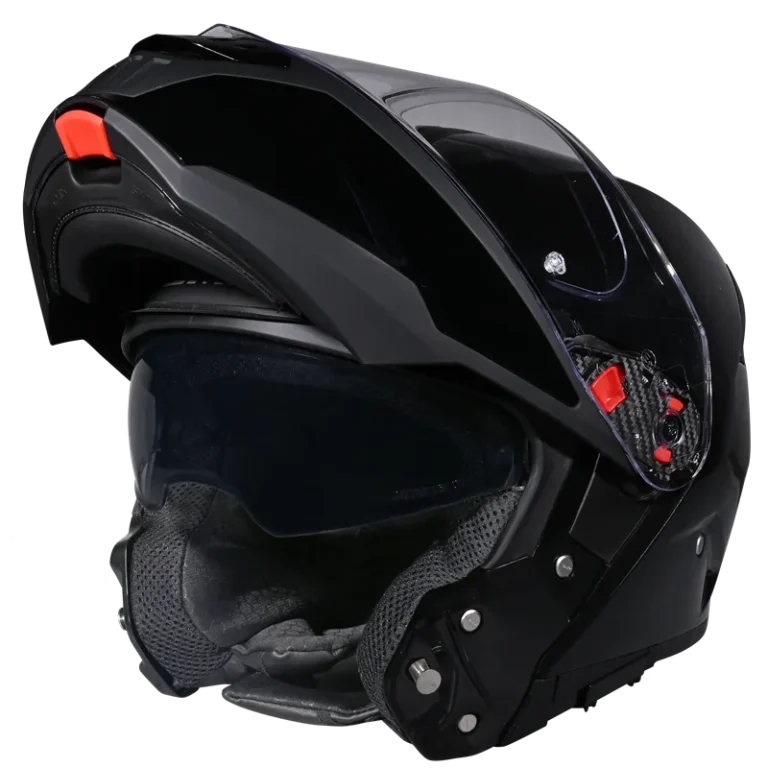 SMK Modular Helmet Gullwing Solid Black GL 200
