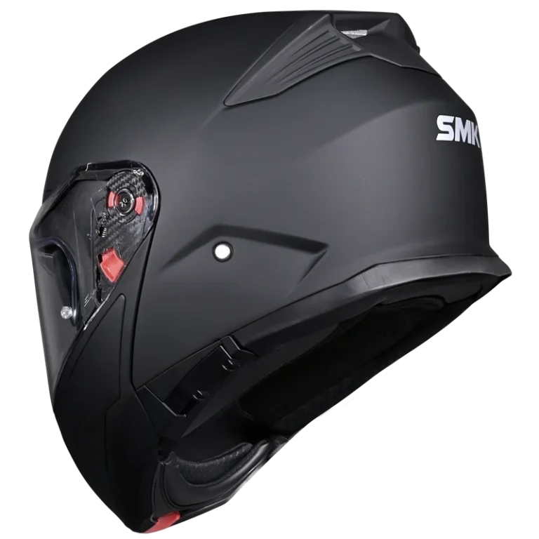 SMK Modular Helmet Gullwing Solid Matt Black MA 200