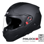 SMK Modular Helmet Gullwing Solid Matt Black MA 200