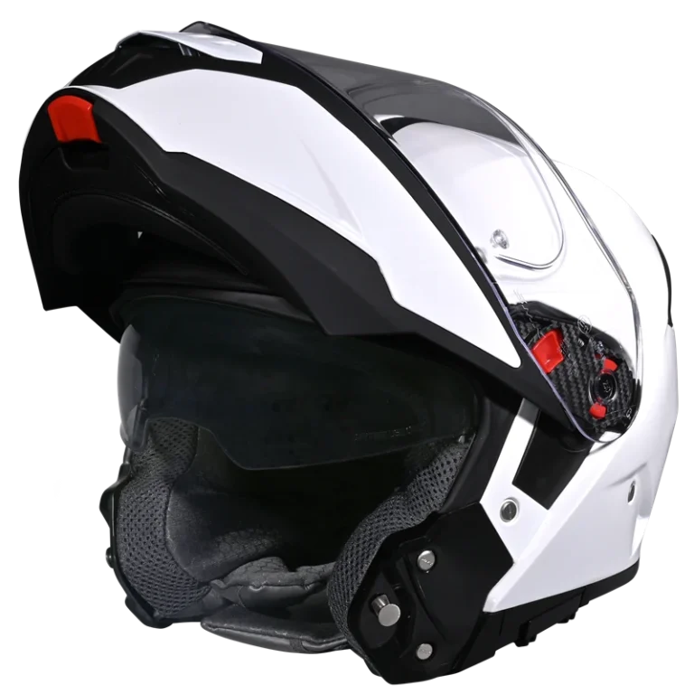 SMK Modular Helmet Gullwing Solid White GL 100