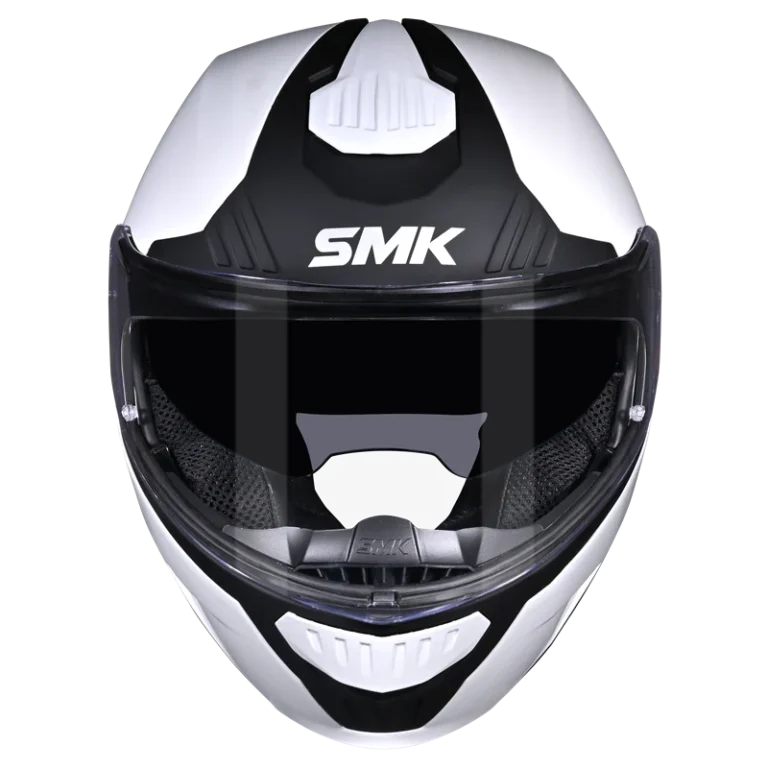 SMK Modular Helmet Gullwing Solid White GL 100