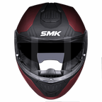 SMK Modular Helmet Gullwing Solid Wine Red MA 300