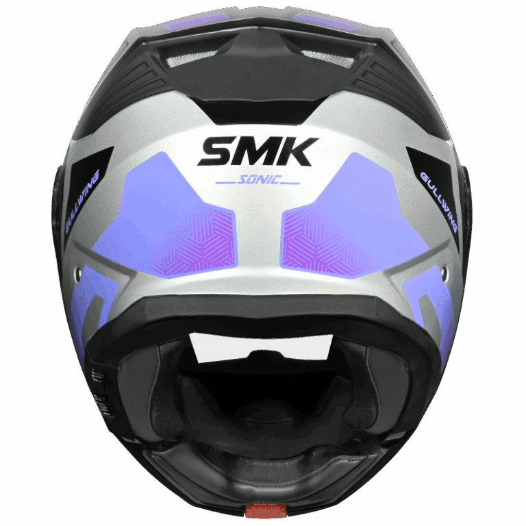 SMK Modular Helmet Gullwing Sonic Purple GL 652